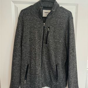 Sonoma men’s black/gray shirt jacket large